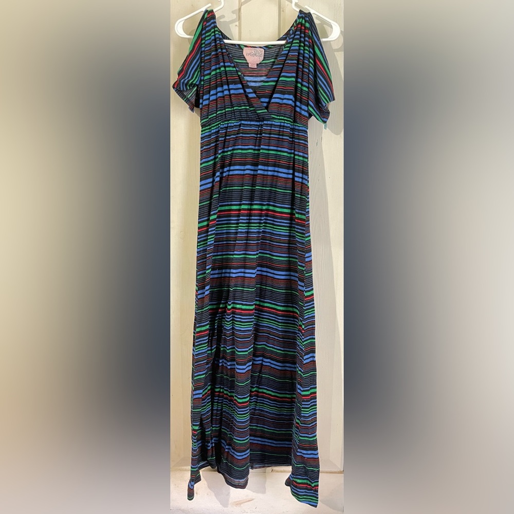 Long Striped Dress